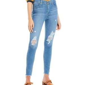 LEVI 720 high rise super skinny jeans